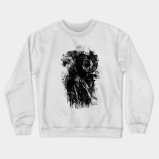 Gasmask Abstract Crewneck Sweatshirt